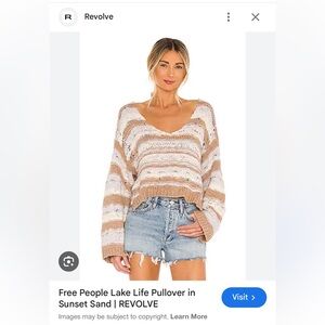 Free People Lake life pullover